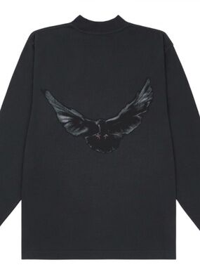 Yeezy Gap Balenciaga Dove LS T Black M